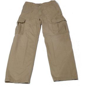 Men's GAP Loose-Fit Khaki Chino Cargo Pants Size 34 w x 32 l